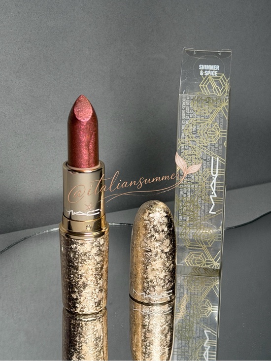 MAC Cosmetics Other - Mac Snow Ball Limited Edition Frost Lipstick Shimmer&Spice Rare Discontinued NIB